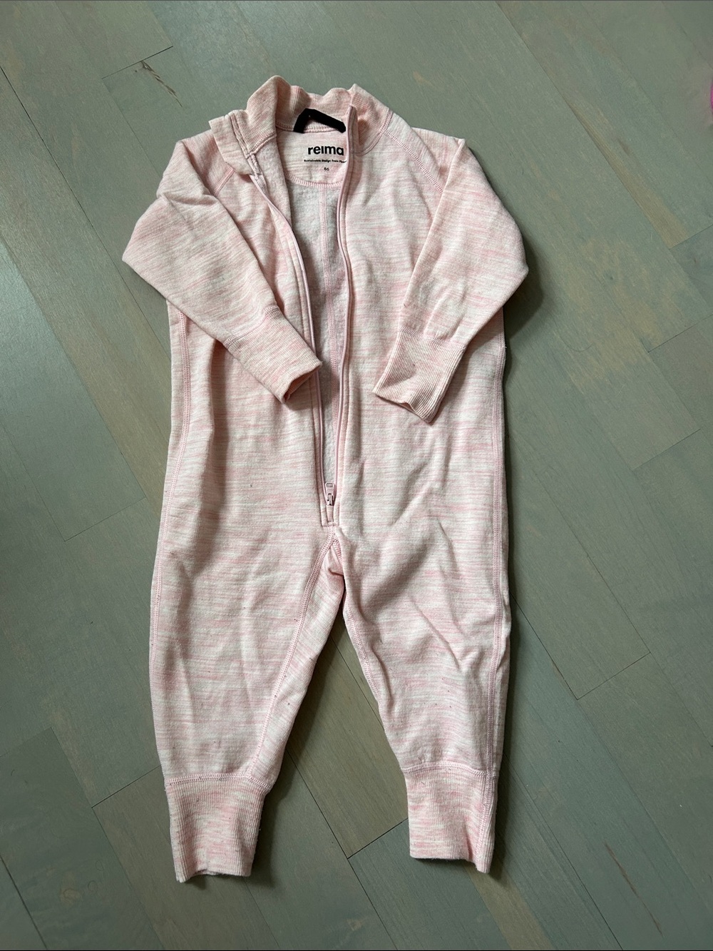 Reima base layer Soft Pink Hooded - 18-24M